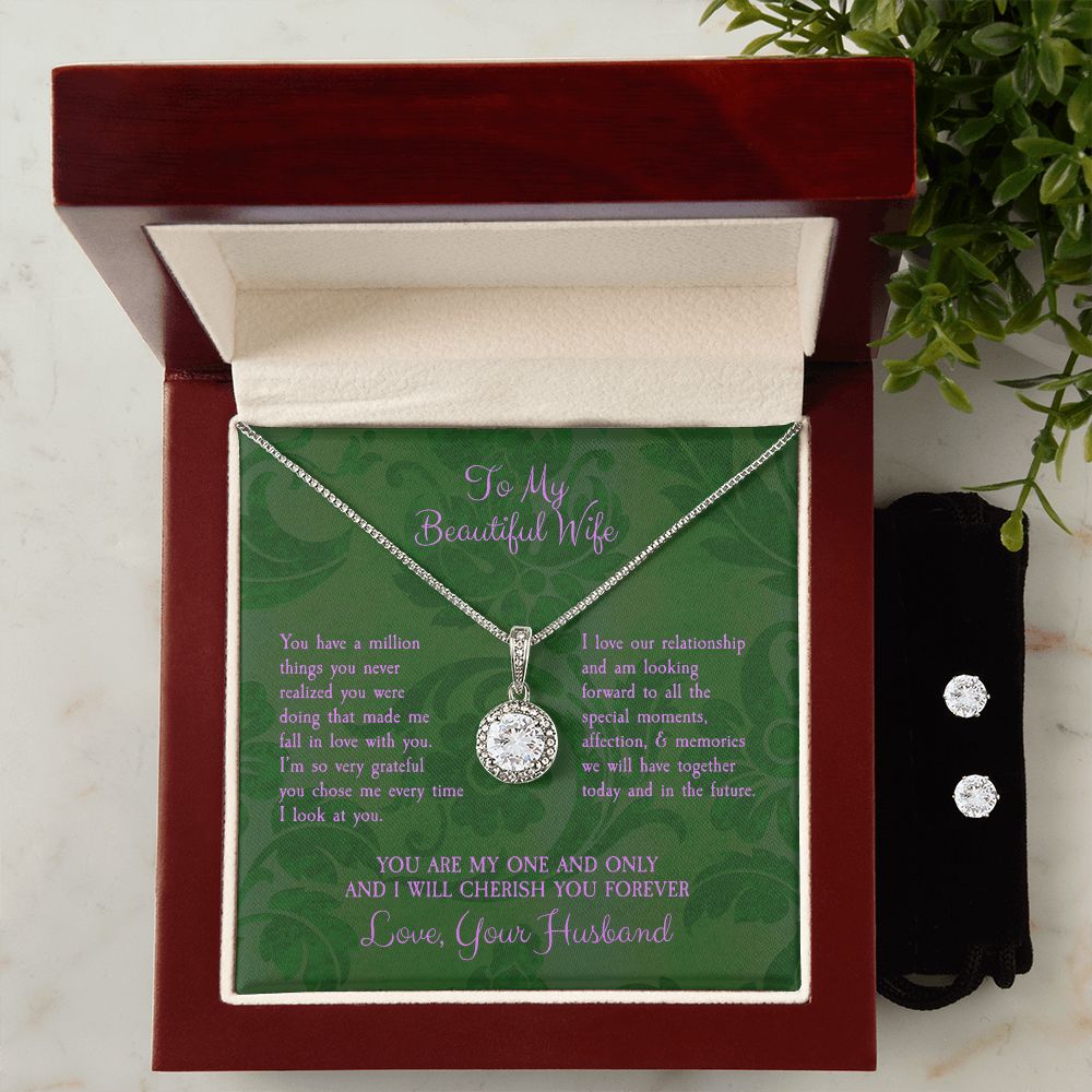 To My Beautiful...Eternal Hope Necklace