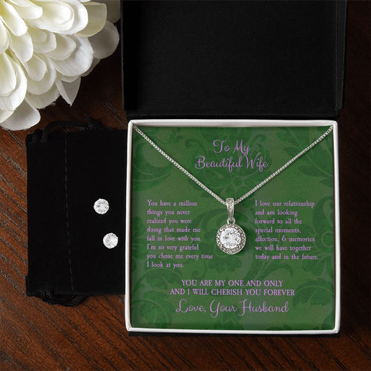 To My Beautiful...Eternal Hope Necklace